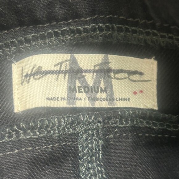 Free People We The Free Brighton Skirtall Overall Knit Denim Dress - Picture 2 of 16